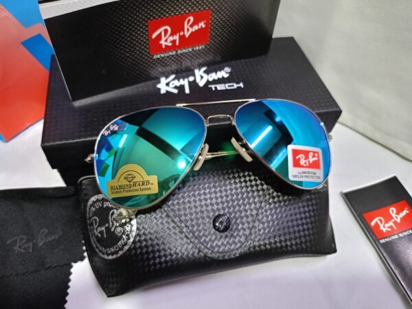 Rayban aviator blue marker sunglasses new